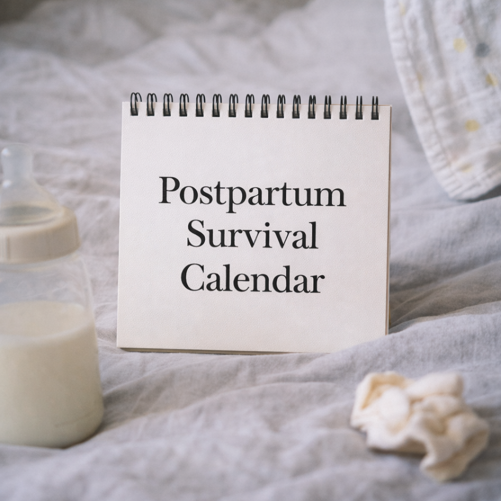 Postpartum Survival Calendar