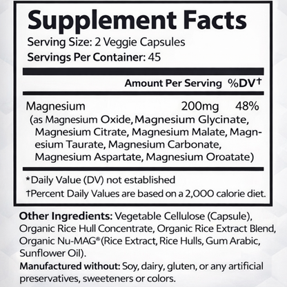 OriaOrganics Magnesium Complex